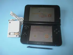 Nintendo 045496500825 3ds Xl Red System With Charger Free Shipping