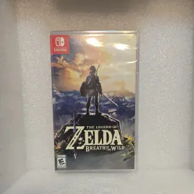 Nintendo 045496590420 The Legend Of Zelda Breath Wild Switch Brand New Factory Sealed