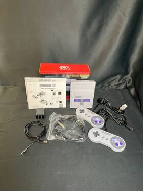 Nintendo 045496590789 Super Nes Classic Edition White Console Control Deck System