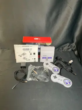 Nintendo 045496590789 Super Nes Classic Edition White Console Control Deck System