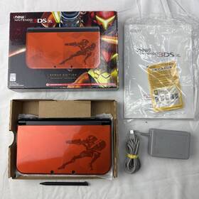 Nintendo 045496591212 Nice 3ds Xl Samus Edition Handheld System Cib Metriod Complete