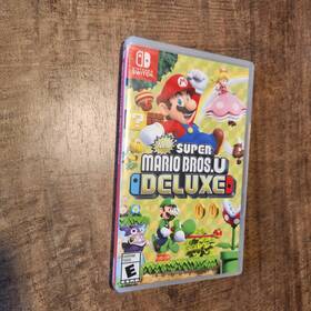 Nintendo 045496592691 New Super Mario Bros. U Deluxe Switch Game Multiplayer 2019 Cib Tested Great
