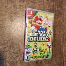 Nintendo 045496592691 New Super Mario Bros. U Deluxe Switch Game Multiplayer 2019 Cib Tested Great
