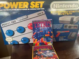 Nintendo 045496610050 Nes Power Set Console System In Original Box See Description