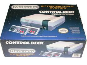 Nintendo 045496610067 Nes Control Deck Console Orig Box Controllers Tetris Posters New 72 Pin