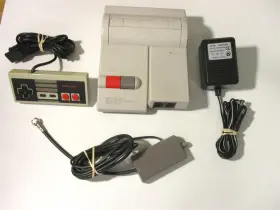 Nes-101 Nintendo 045496610104 Top-loader Model 2 Console Cables Controller Bundle Tested