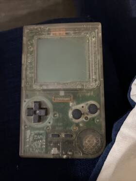 Nintendo 045496710347 Game Boy Pocket Handheld System - Clear