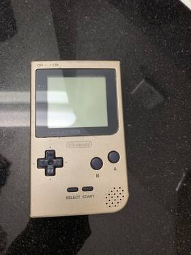 Nintendo 045496710620 Game Boy Pocket Limited Edition Gold Handheld System