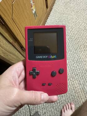 Nintendo 045496710774 Game Boy Color Launch Edition Berry Handheld System