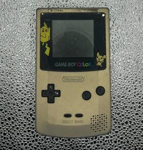 Nintendo 045496712099 Pokemon Silver And Gold Edition Gameboy Color Handheld Console Clean Tested