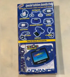 Nintendo 045496712464 Grail Midnight Blue Gameboy Advance Toys R Us Exclusive Cib Gba Big Box