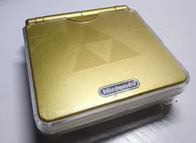Nintendo 045496716707 Game Boy Advance Sp Gba System With Usb Charger Ags 101 Gold Zelda