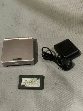 Nintendo 045496717278 Game Boy Advance Gba Sp Ags 101 System Pearl Pink With Charger And Japanese
