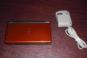 Nintendo 045496717759 Ds Lite Crimson Red Black Console System Tested W Charger Works Great