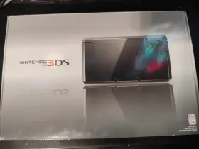 Nintendo 045496719357 3ds Cosmic Black Complete Boxed Usb-c And Micro-usb Adapter 10/10 Screen