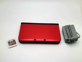 Nintendo 045496780050 Black And Red Console - 3ds Xl Authentic Tested Working. Missing Pen