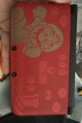 Nintendo 045496780371 3ds Xl Custom Super Mario- Used But Condition Is New With Games Case