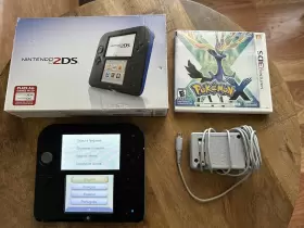 Nintendo 045496780913 2ds Console - Electric Blue With Ac Charger Pok Mon X 3ds Nintendo 045496780913 2ds Console - Electric Blue With Ac Charger Pok Mon X 3ds