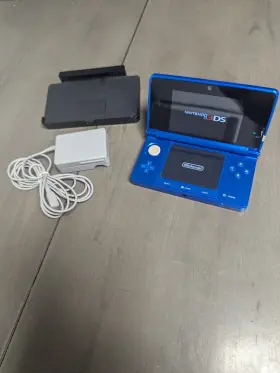 Nintendo 045496781002 3ds Cobalt Blue Handheld System And Accessories Nintendo 045496781002 3ds Cobalt Blue Handheld System And Accessories