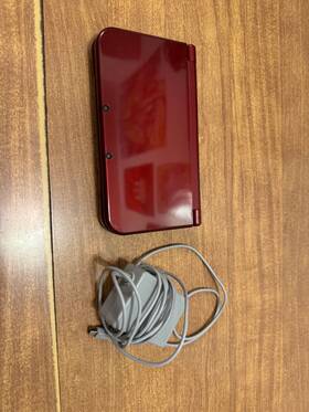 Nintendo 045496781507 New 3ds Xl Red Video Game System Handheld With Charger Ntsc Works Nice