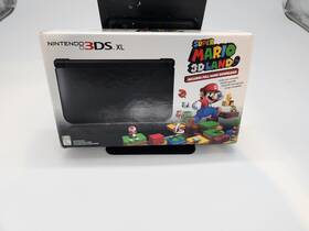 Nintendo 045496781880 3ds Xl Mario 3d Land Console System Blk With Charger Manual Stylus &box
