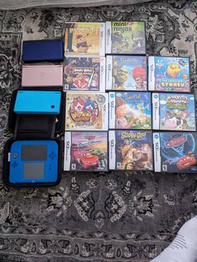 Nintendo 045496782108 Mario Kart 7 4gb Video Game Console - Blue Read