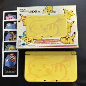 Nintendo 045496782191 3ds Xl Pikachu Edition Yellow Handheld System