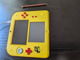 Nintendo 045496782542 2ds Super Mario Maker For 3ds Bundle - Yellow/red
