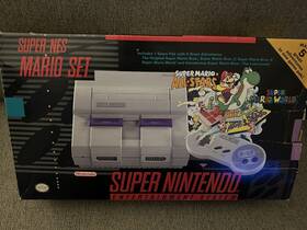 Nintendo 045496810054 Super Snes Mario Set All Stars World Used/tested
