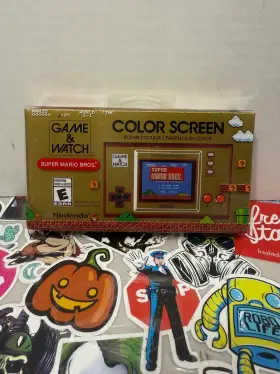 Nintendo 045496863005 New Game And Watch Super Mario Bros Color Screen Handheld Console Nintendo 045496863005 New Game And Watch Super Mario Bros Color Screen Handheld Console