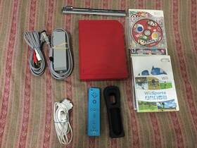 Nintendo 045496880361 Wii New Super Mario Bros. Pack Red Console