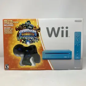 Nintendo 045496880910 Wii Skylanders Giants Bundle 512mb Blue Console In Box Special Edition