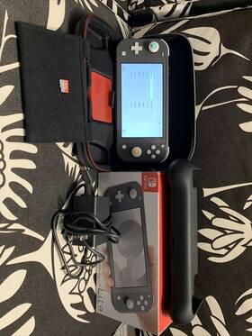 Nintendo 045496882280 Switch Lite 32gb Console Bundle-includes Everything Pictured