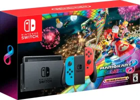 Nintendo 045496882471 - Switch With Mario Kart 8 Deluxe Console Bundle Multi Nintendo 045496882471 - Switch With Mario Kart 8 Deluxe Console Bundle Multi