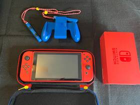 Nintendo 045496882853 Switch Mario Red Special Edition With Carrying Case