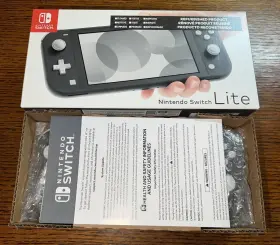 Nintendo 045496883072 New Switch Lite Grey Official Oem Refurbed System Case Unused