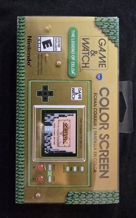 Nintendo 045496883270 Game And Watch The Legend Of Zelda Handheld Console