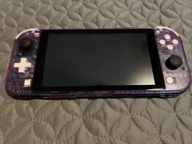 Nintendo 045496884536 Switch Lite Console Purple Transparent Case