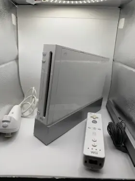 Nintendo 045496900045 Wii Console With 1 Controller And Cables - Tested