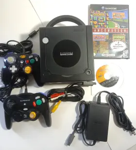Dol-001 Nintendo 0722674021227 Gamecube Console With 2 Controllers 3 Games Shrek Pac-man