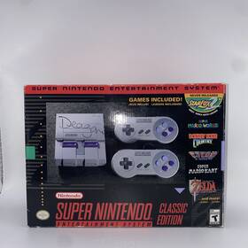 Nintendo 10595 Authentic Super Snes Classic Edition Mini Console With 21 Built-in Games