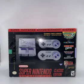 10595 Nintendo Authentic Super Snes Classic Edition Mini Console With 21 Built-in Games