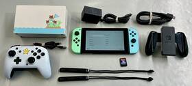 Nintendo 112875 Animal Crossing Switch Edition With Extra Controller - Just Dance Game