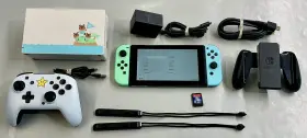 112875 Nintendo Animal Crossing Switch Edition With Extra Controller - Just Dance Game