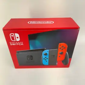 117974 Nintendo New Switch V2 Video Game Console Red/blue