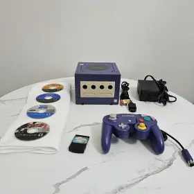 11864768 Nintendo Gamecube Indigo Console Bundle 4 Games 1 Controllers Memory Card 251