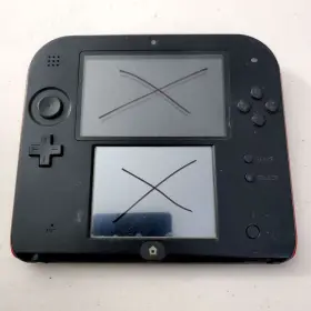 Nintendo 172304351352 Bad Screens 2ds Crimson Red - 3ds Tested Authentic