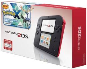 Nintendo 3967247 2ds Crimson Red With Pre-installed Pokemon X Game Handheld Portable