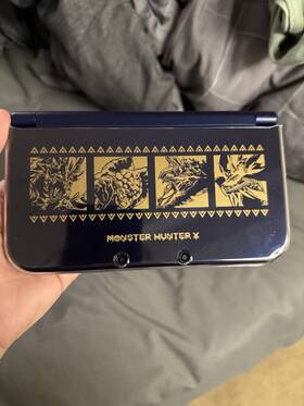 Nintendo 3dsllxl New 3ds Ll/xl Monster Hunter X Edition Console