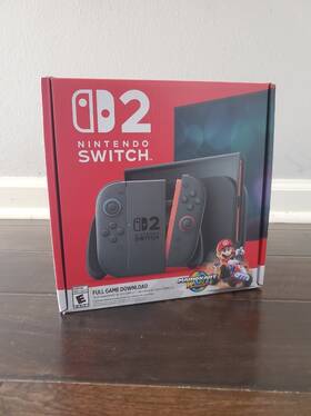 Nintendo 445037420460 Switch 2 Console With Mario Kart World Bundle - Brand New